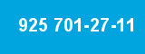 925 701-27-11